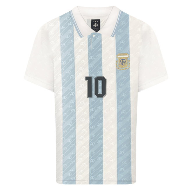 1994 Argentina World Cup Home Shirt (Maradona 10)-SoccerKits Hub | Buy Soccer Jerseys Online